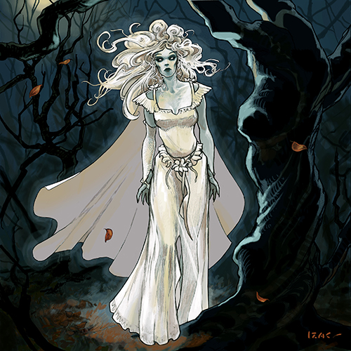 Fées noires & Dames sombres – La Dame Blanche