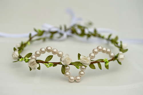 Des couronnes de fleurs pour jolies fées…