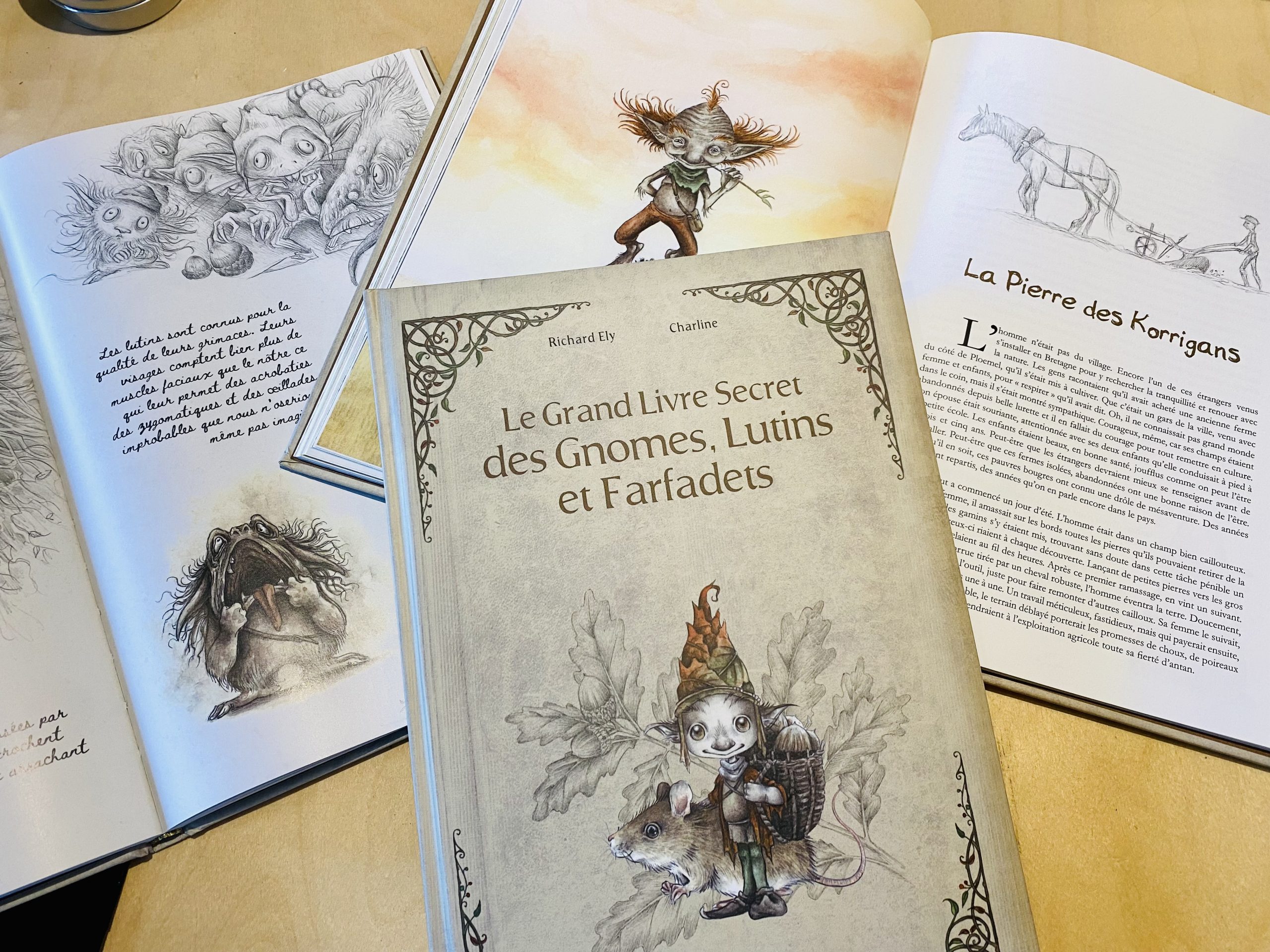 Opération dédicaces pour le Grand Livre Secret des Gnomes, Lutins et Farfadets