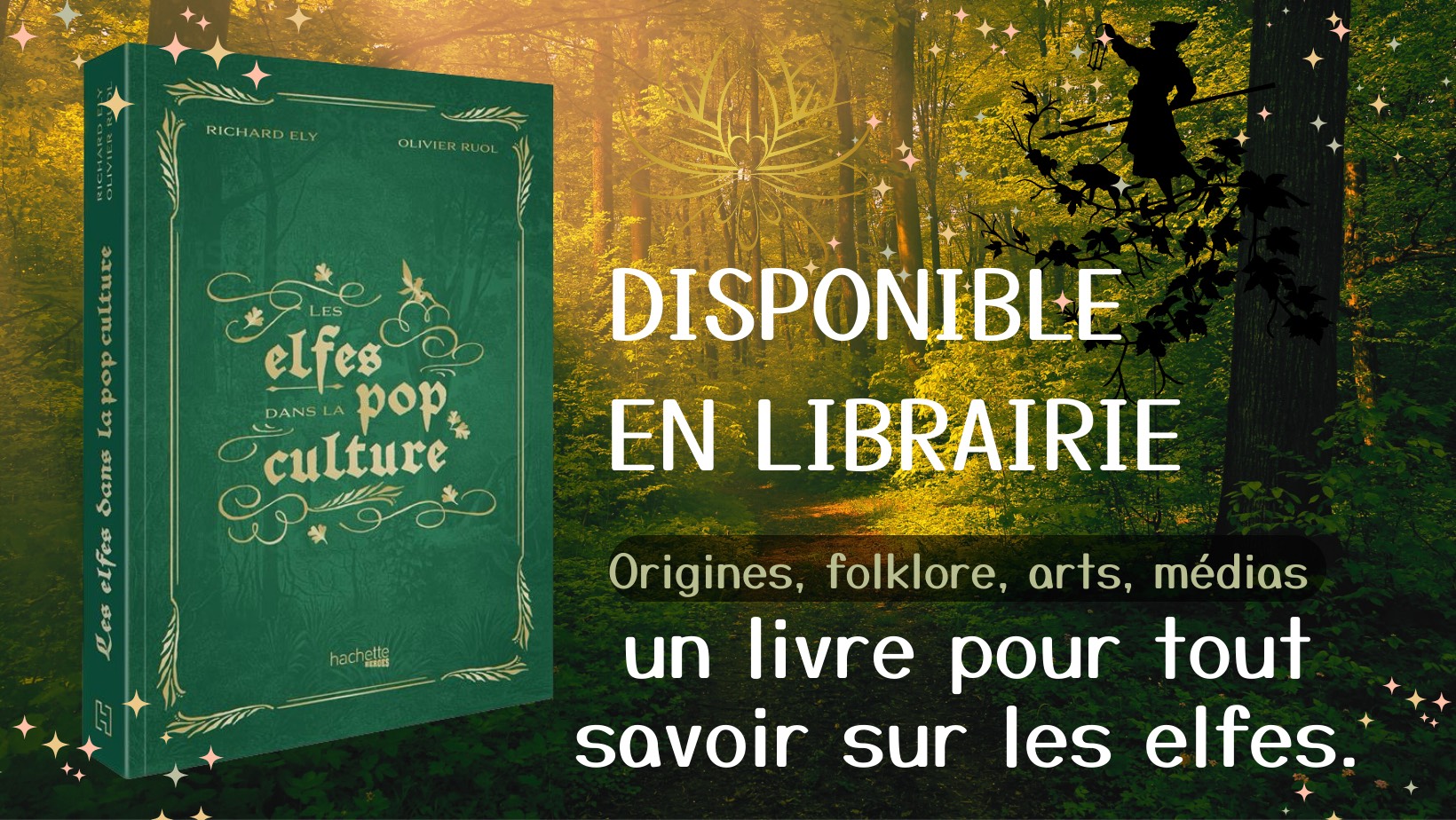 Elfes : le livre sur leurs origines, légendes et portraits populaires en librairie !