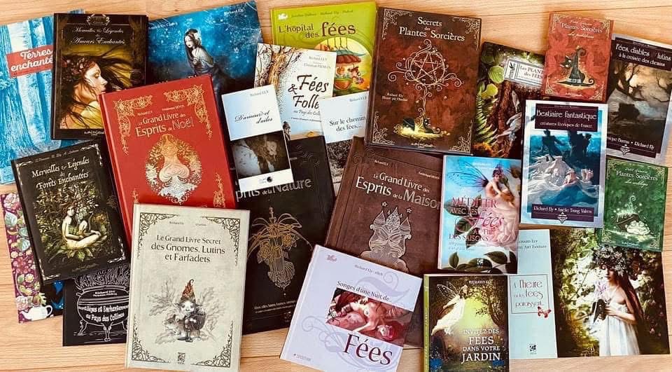 livre sur les fées elfes lutins